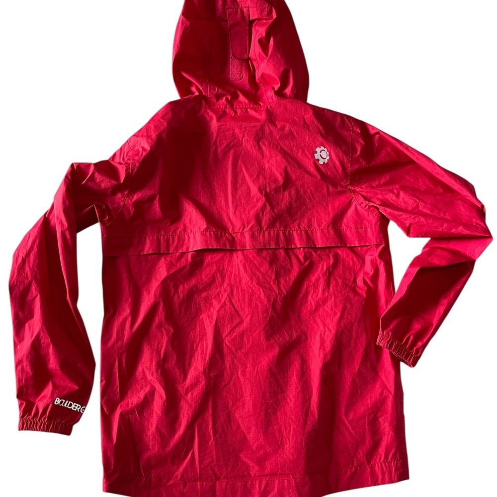 Kids Boulder Gear Packable Red Stratus Rain Jacket size Small - Picture 6 of 6